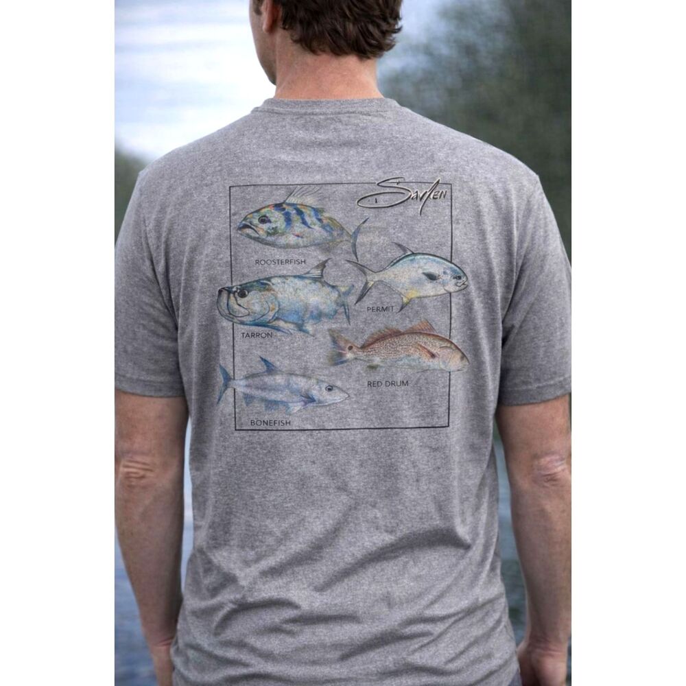 Savlen “Legends of the Flats” Performance Tee | Levelwear | NWT | Back Graphic